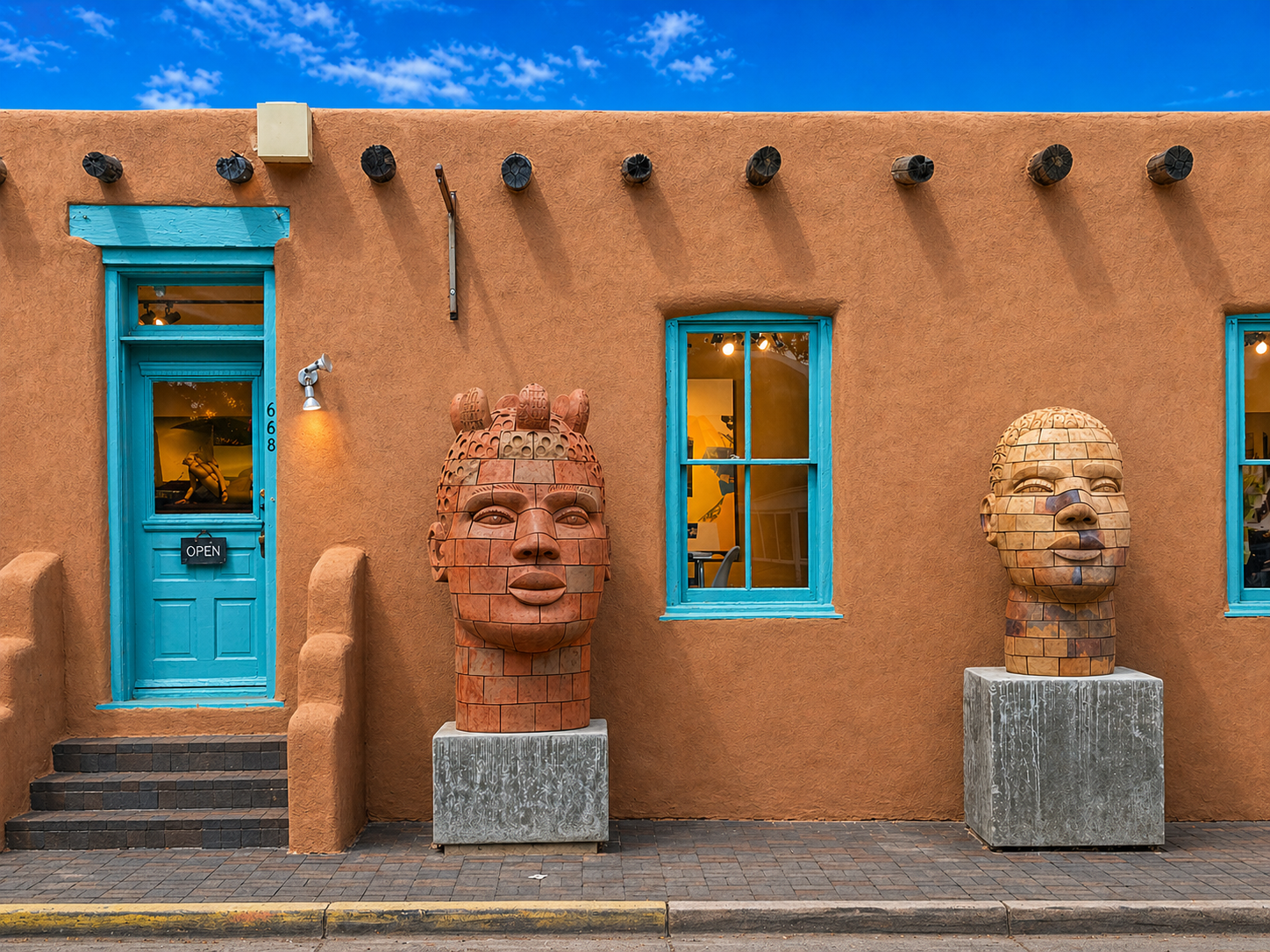 Canyon Road Santa Fe New Mexico