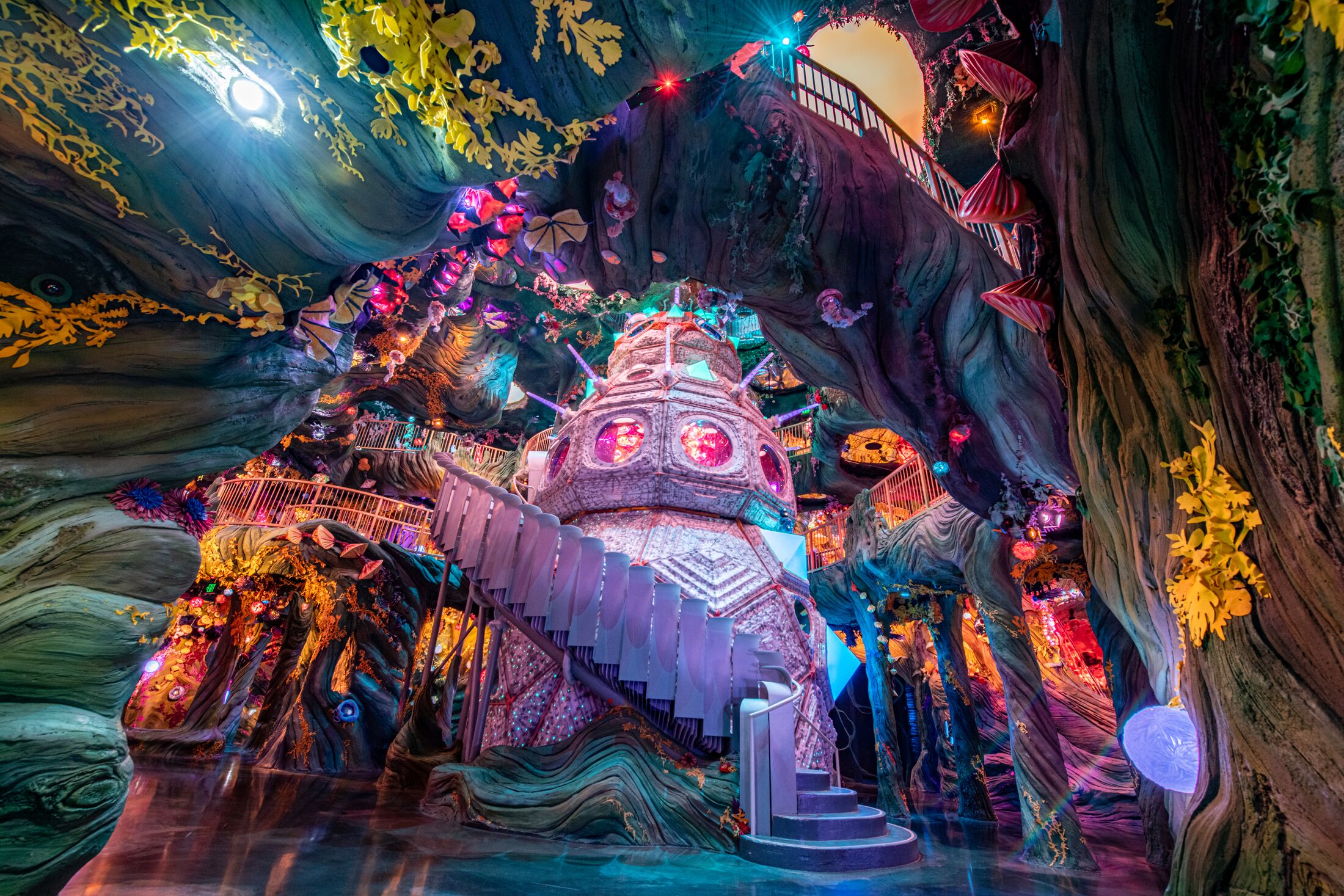 Numina inside Meow Wolf Convergence Station in Denver