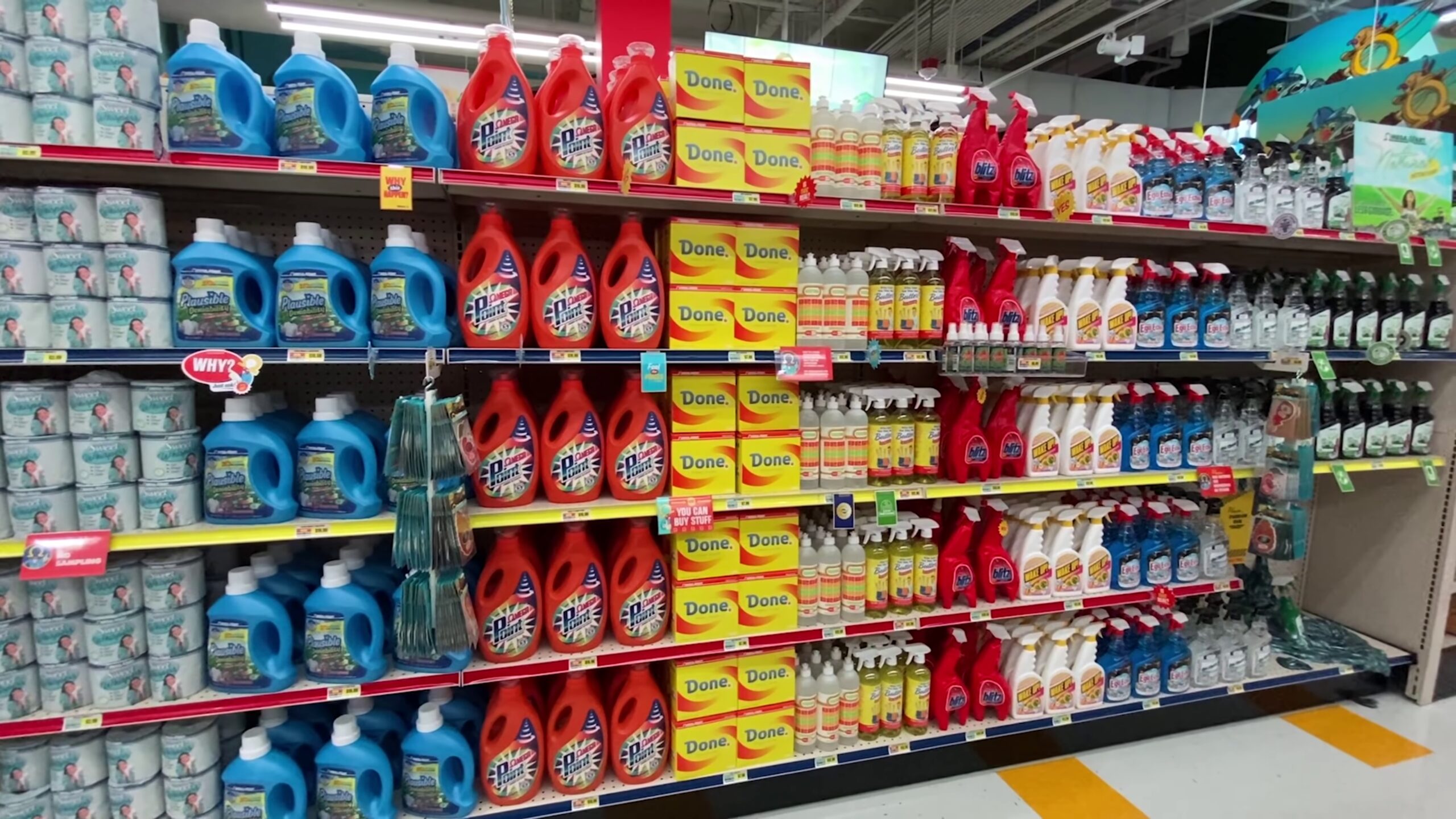Inside Omega Mart at AREA15 in Las Vegas